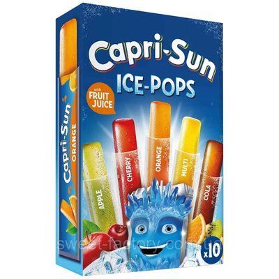 Фруктовий лід Capri Sun Ice Pops 10s 400ml 00395 фото