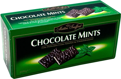 Цукерки Maitre Truffоut Chocolate Mints 200 г 00140 фото