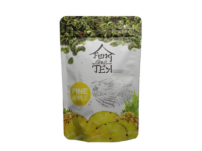 Чай зелений Feng Shui Tea Pineapple з ананасом 80 г 00269 фото