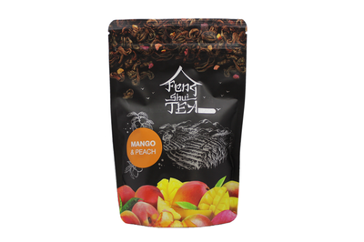 Чай чорний Feng Shui Tea Mango Peach з манго та персиком 80 г 00271 фото